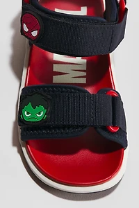 Motif-Detail Sandals