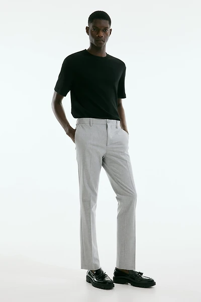 Slim-Fit Tailored Pants