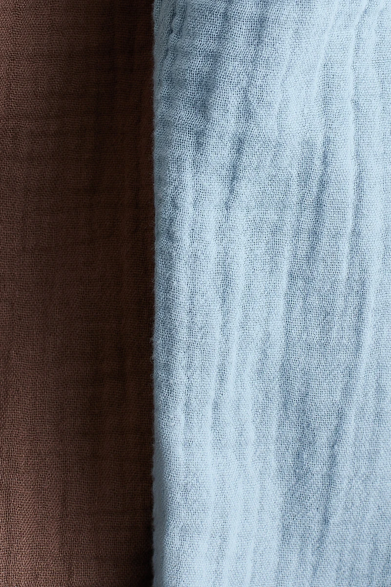 2-Pack Cotton Muslin Pants