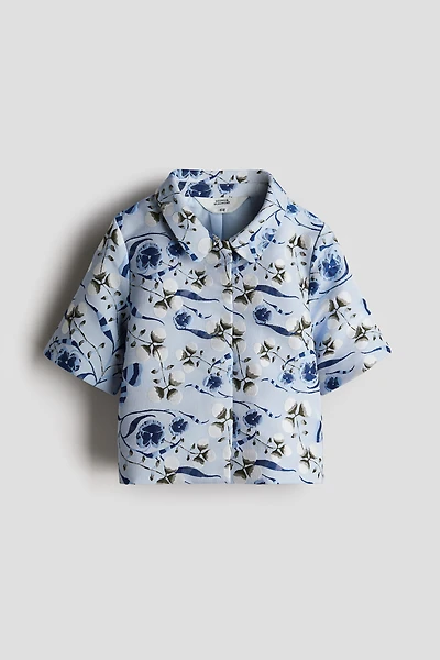 Jacquard-weave blazer