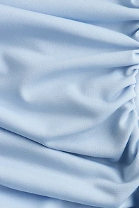 Haut dos nu à effet drapé