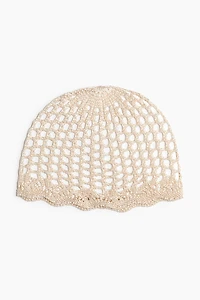 Crochet-Look Hat
