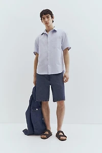 Regular Fit Short-sleeved Oxford shirt