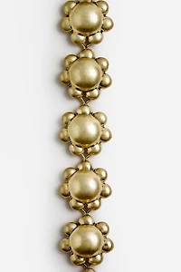 Collier fleur épais