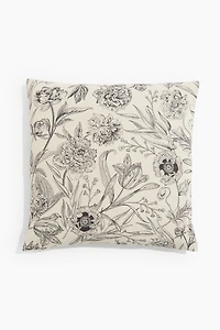 Housse de coussin à motif