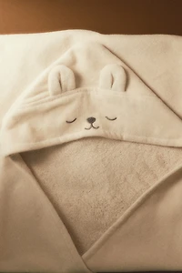 Serviette de bain à capuchon