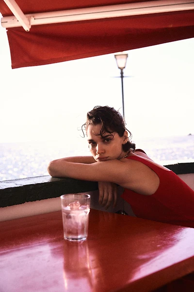 Interlock Thong Bodysuit