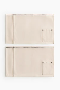 4-Pack Pocket-Detail Placemats