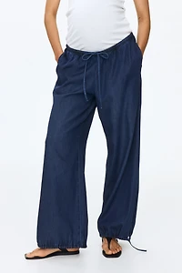 MAMA Balloon-Leg Denim Pants