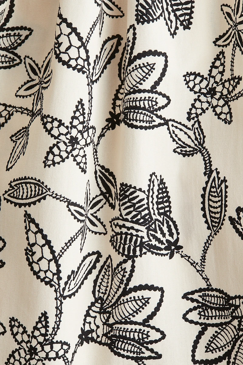 Smocked-bodice Dress