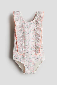Ruffle-Trimmed Swimsuit