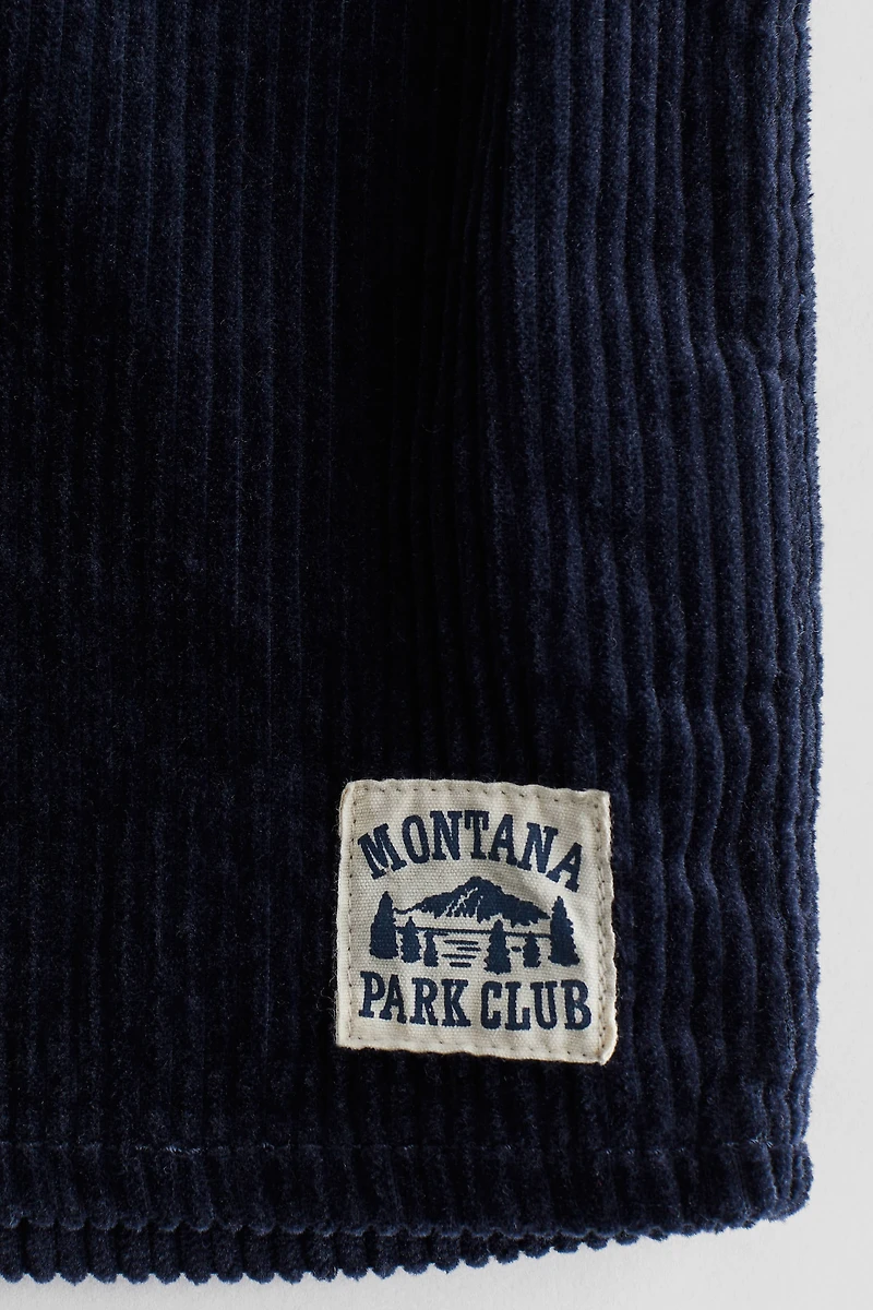 Cotton Corduroy Overshirt