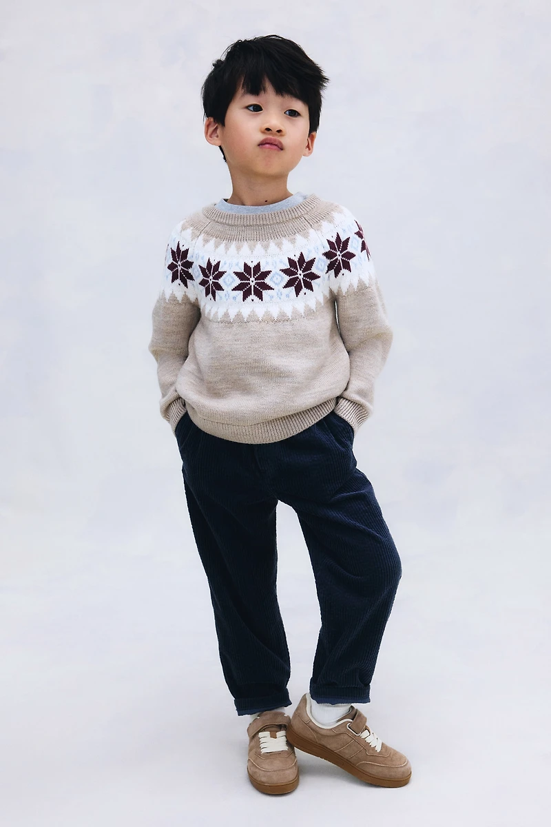 Cotton Corduroy Pants