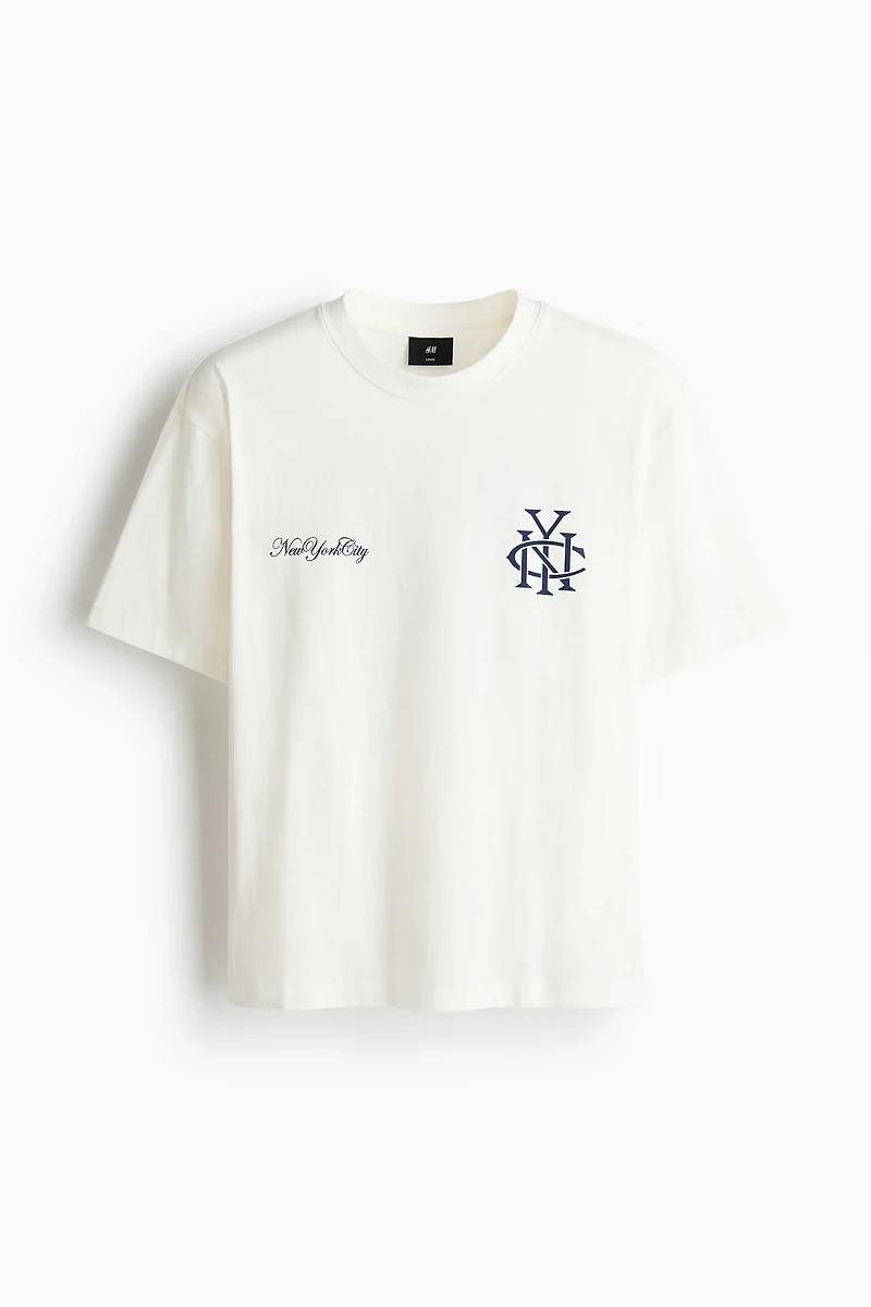 Loose-Fit Printed T-Shirt