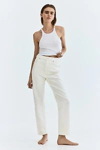 Mom Slim-Fit High-Waist Ankle Jeans