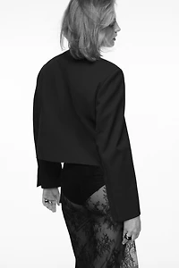 Appliquéd Twill Jacket