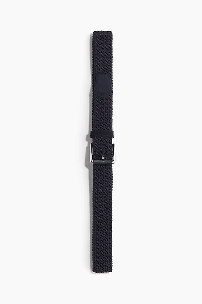Elasticized Fabric Belt