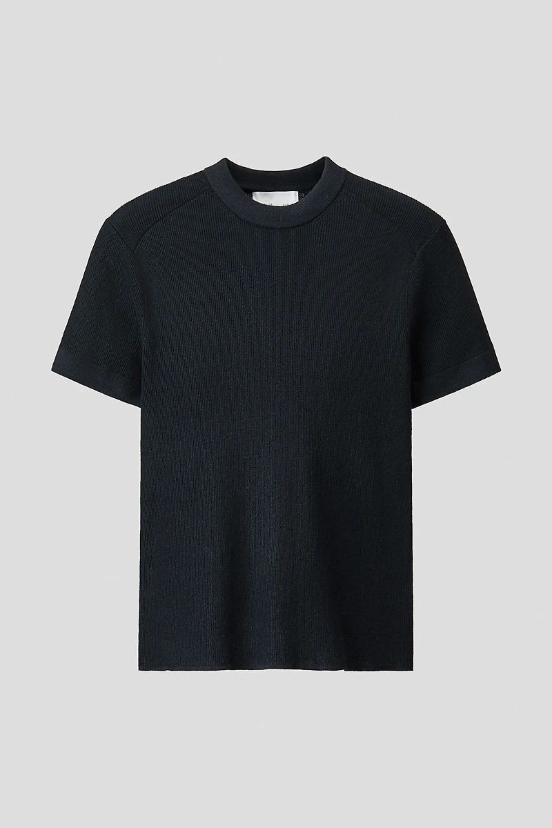 Slim-Fit Knit Wool-Blend T-Shirt