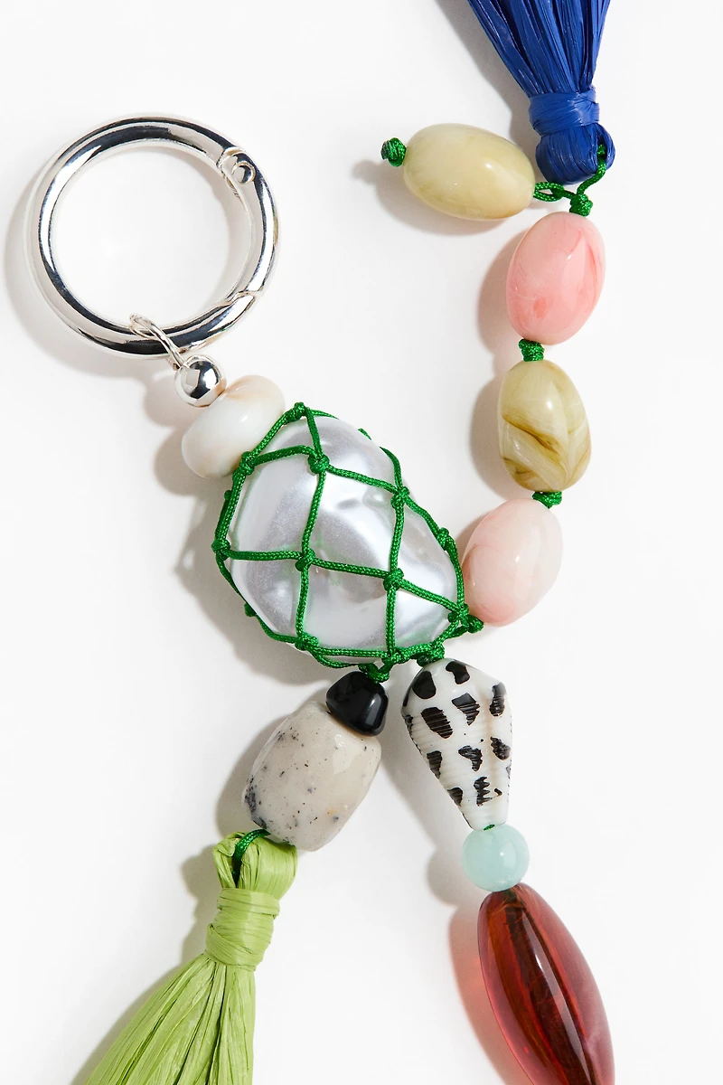 Tasseled Bag Charm