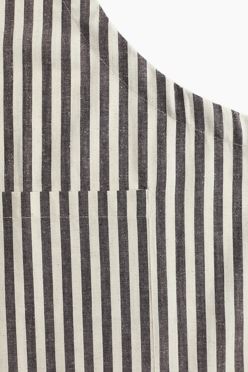 Tablier en coton mélangé