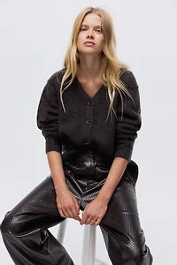 Mohair-Blend Cardigan