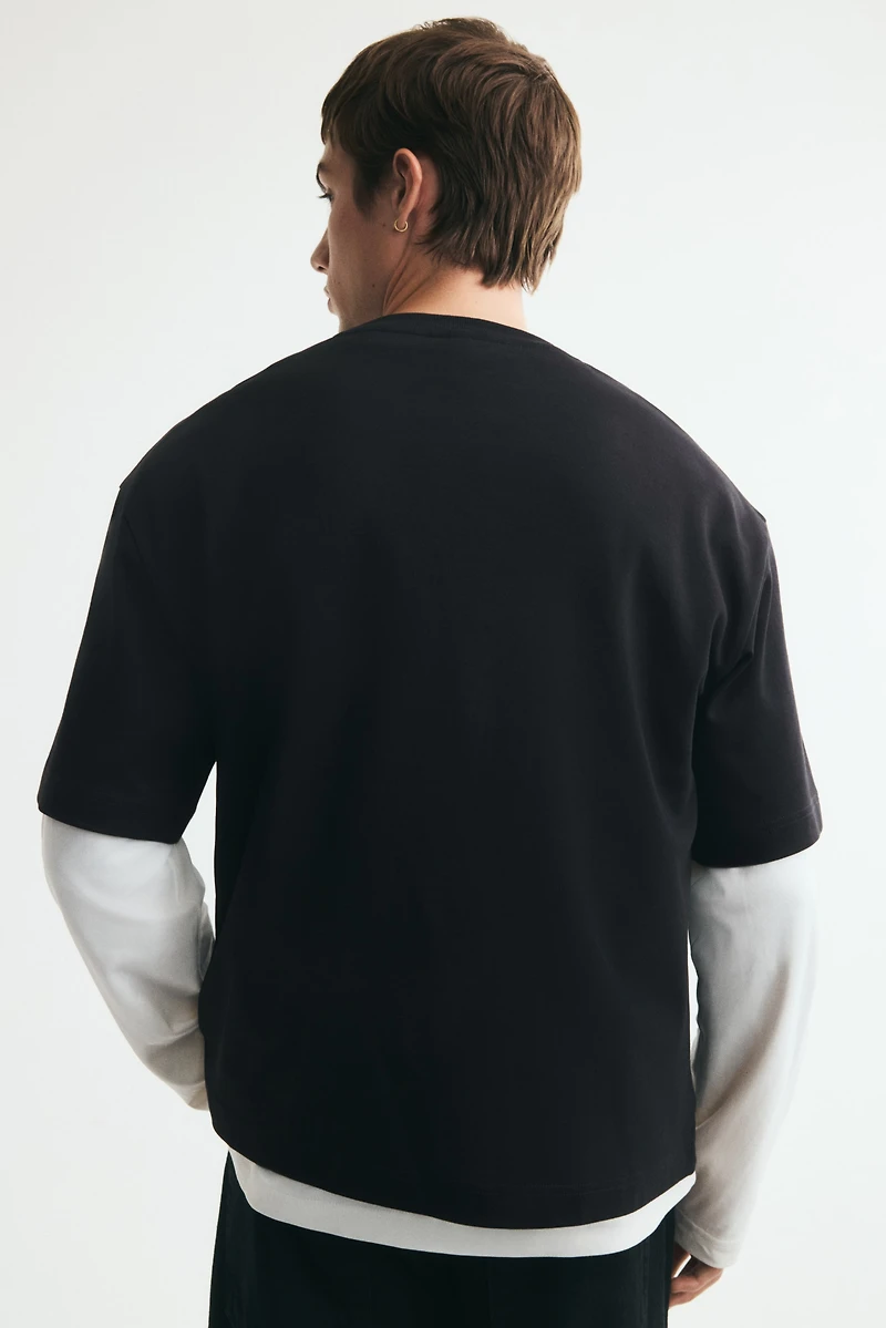 Relaxed-Fit Interlock T-Shirt