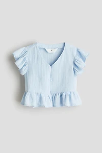 Cotton Muslin Blouse