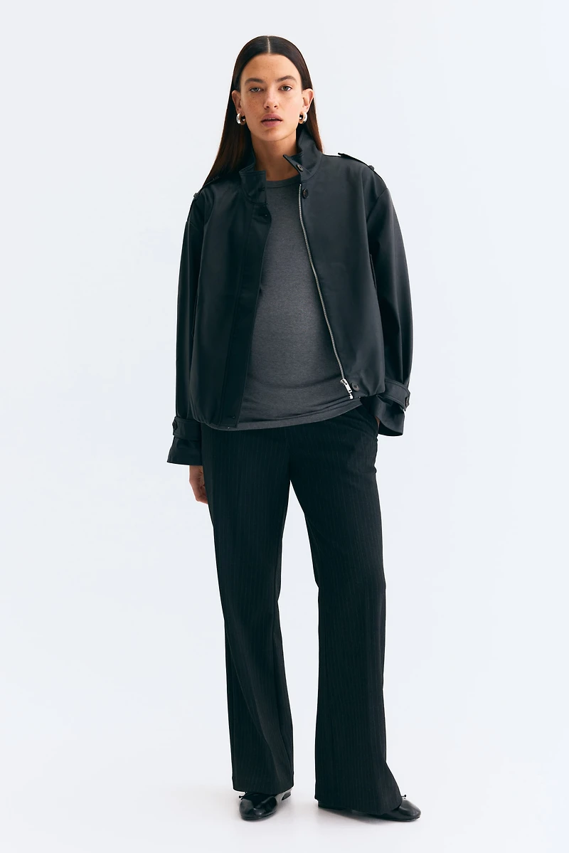 Pantalon MAMA à jambe semi-évasées