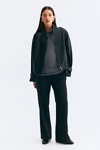 Pantalon MAMA à jambe semi-évasées