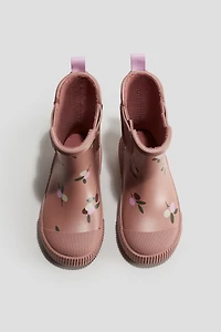 Fleece-Lined Rubber Boots