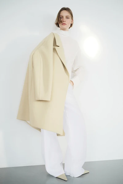 Jean large taille haute