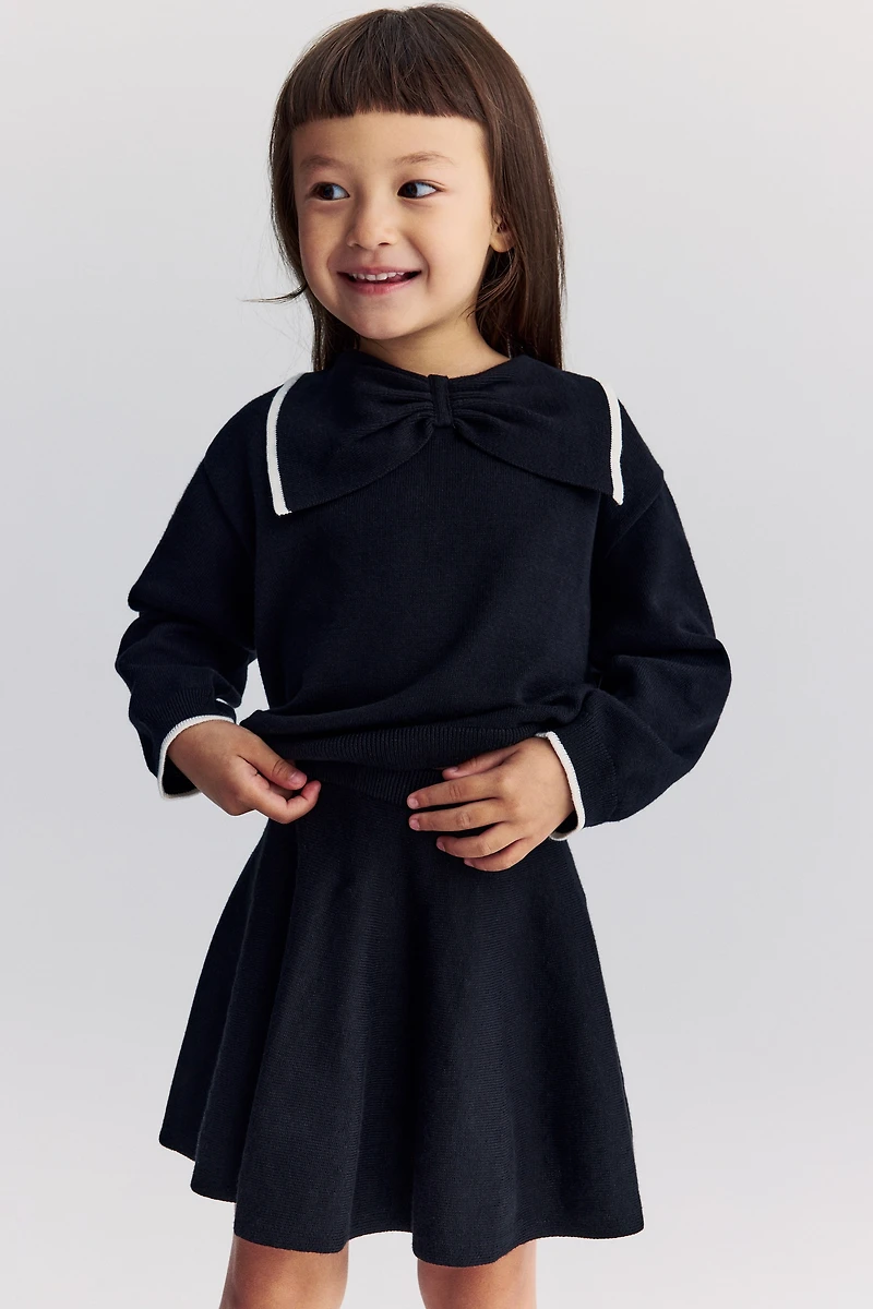 2-Piece Sweater and Skirt Set