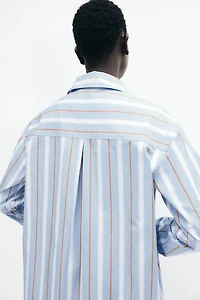 Tie-Belt Shirt Dress