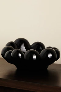 Grand bol bulbeux en grès cérame