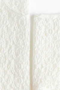 Picot-Trimmed Lace Pajamas