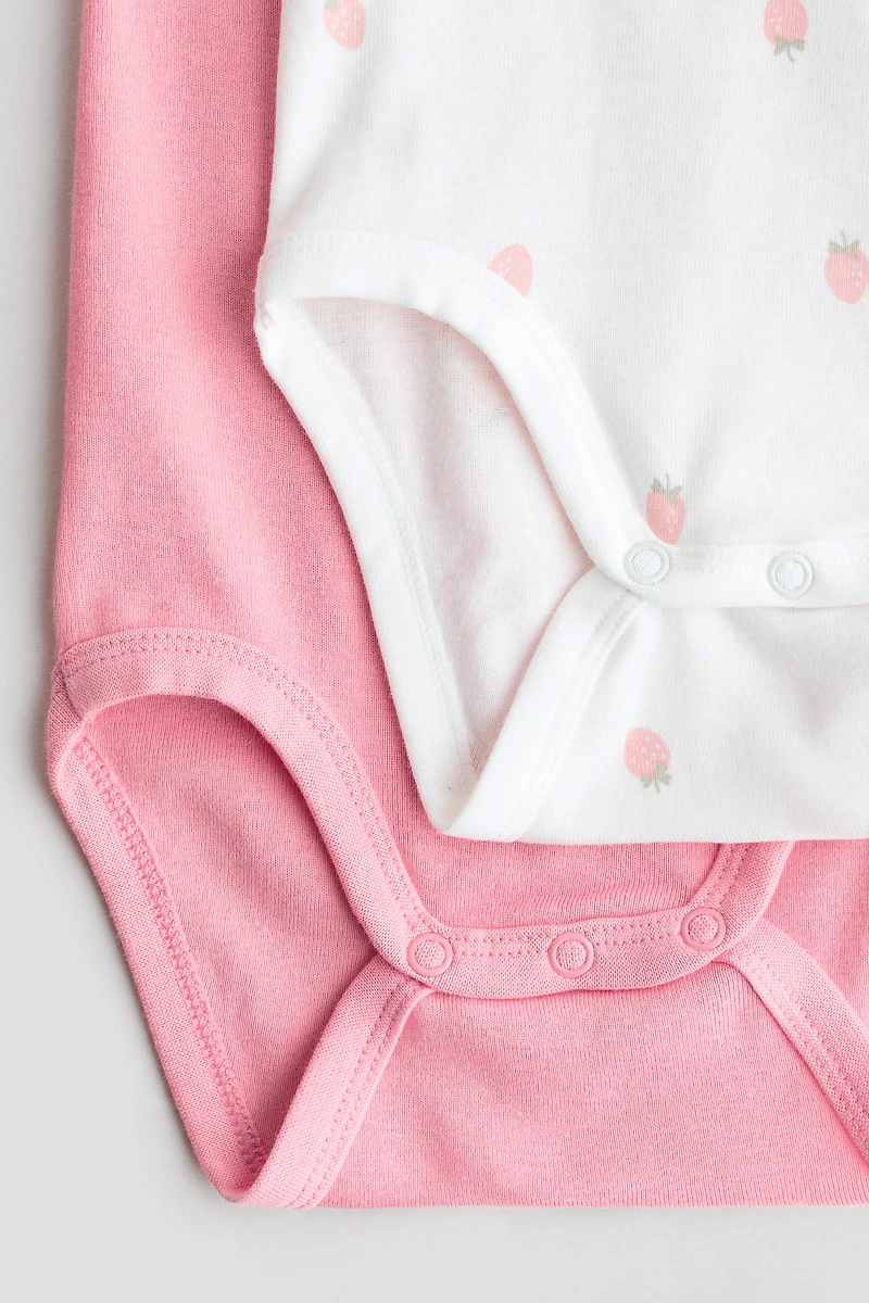 2-pack Sleeveless Cotton Bodysuits