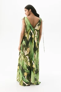 Voluminous Maxi Dress