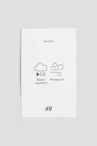 Veste coupe-vent déperlante