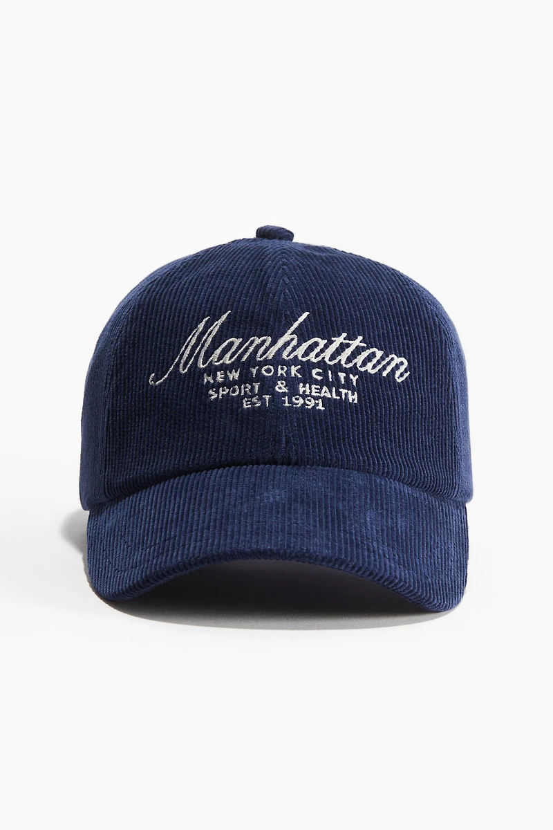 Corduroy Cap