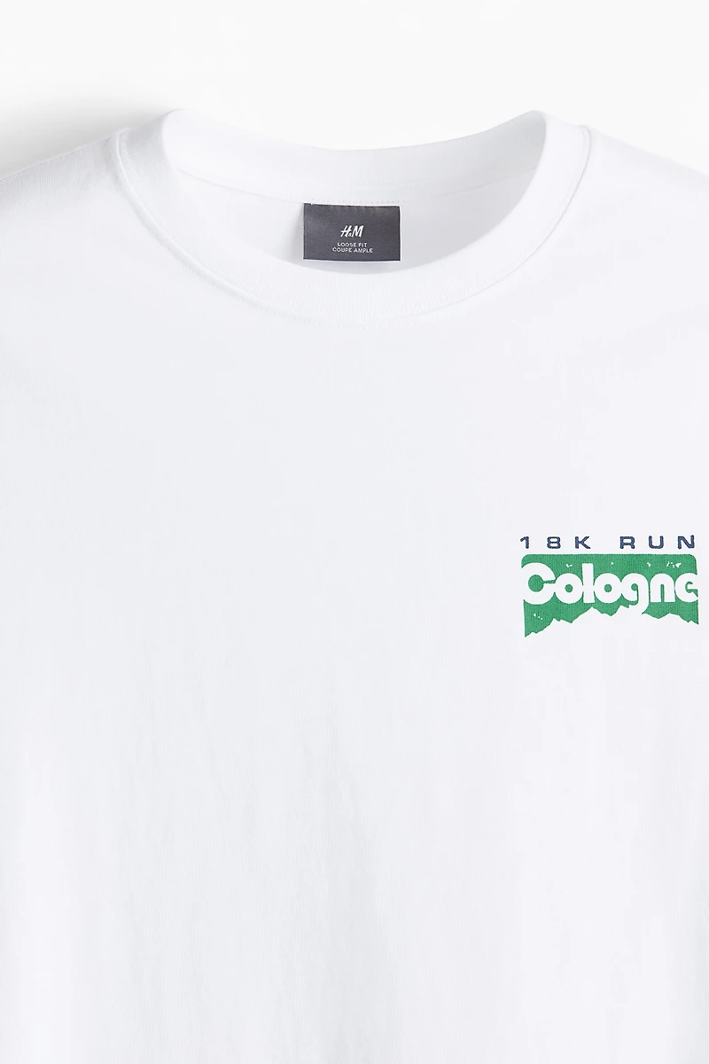 Loose Fit Printed T-shirt
