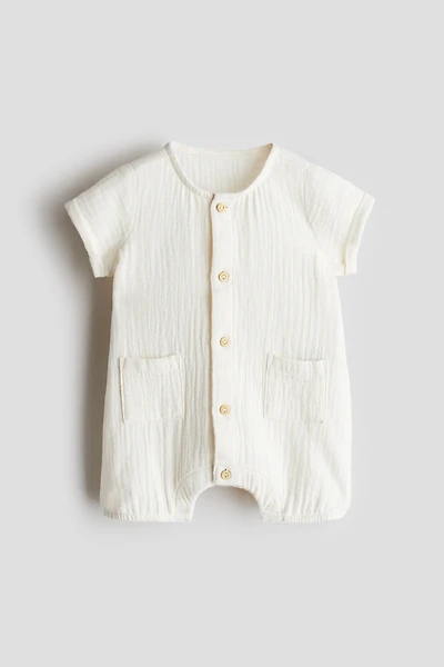 Cotton Muslin Romper Suit