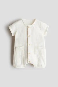 Cotton Muslin Romper Suit