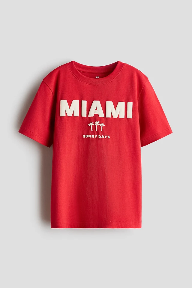 Printed Cotton T-Shirt