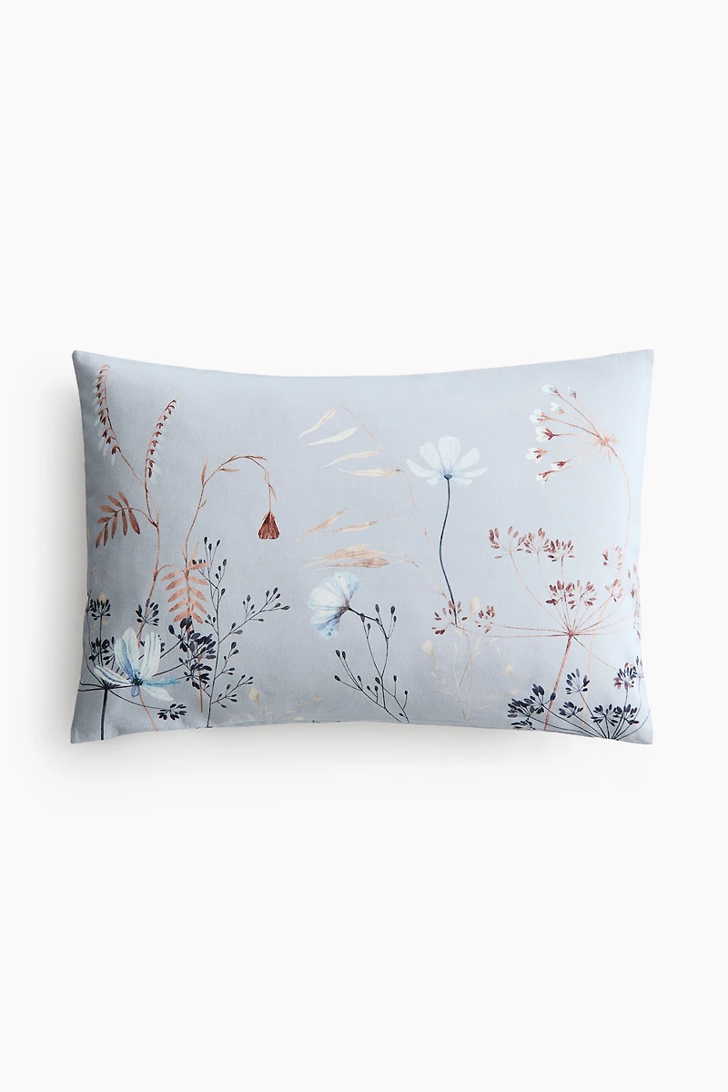 Printed Canvas Cushion Cover