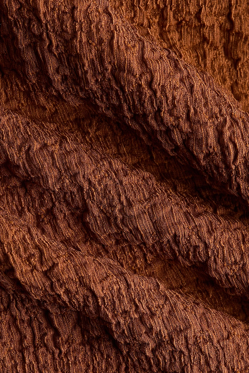 Textured Jersey Dress