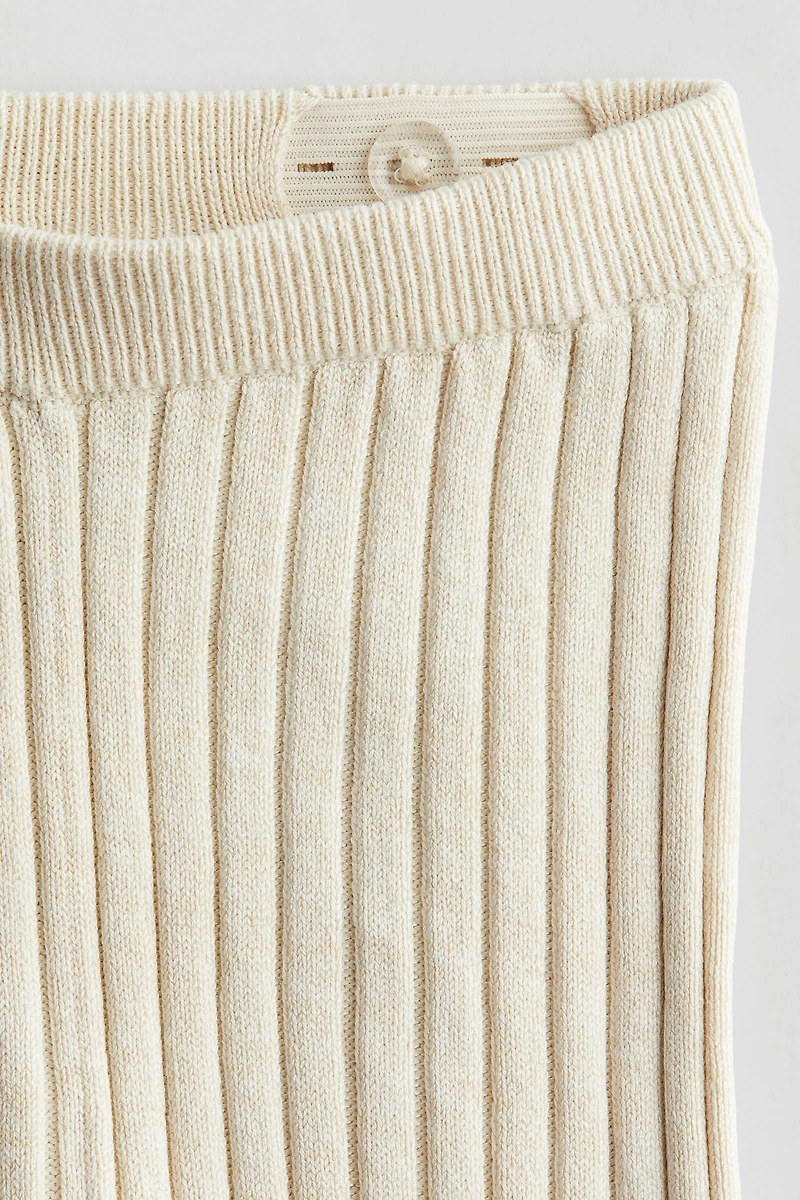 Rib-knit Leggings