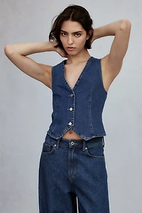 Jean très ample taille haute