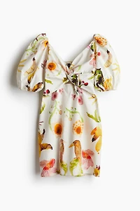 Robe avec détail torsadé