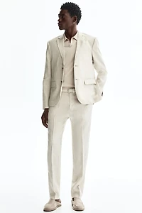 Slim-Fit Linen Jacket