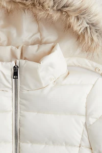 Veste matelassée à capuchon